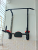 Wall mounted pull up &chin up bat